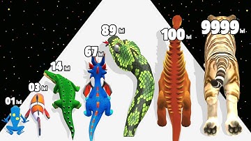 Human Evolution 3D Run - Level Up Human Max Level Gameplay