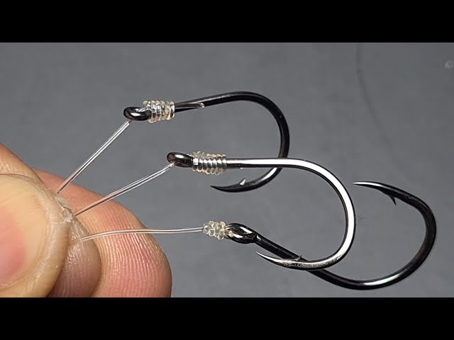 UIKEEYUIS Saltwater Freshwater Fish Hook Tier Lake Fishing Angling