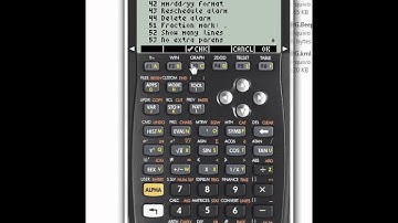 Basic configurations, time and date Hp 50g