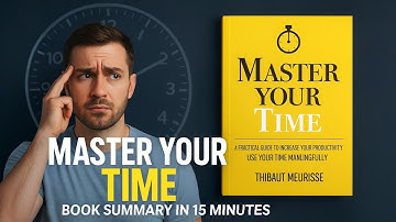 Master your Time by Thibaut Meurisse Audiobook | Book Summary in English | Summary in 15 Minutes