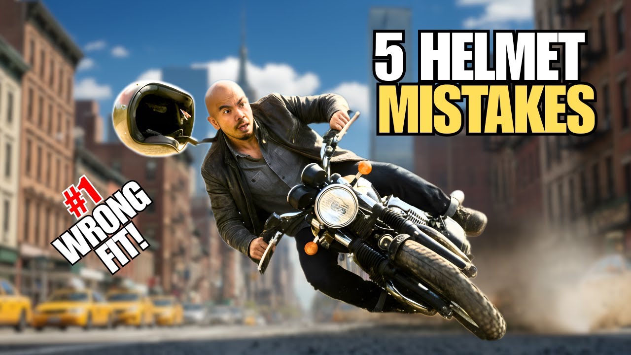 5 ошибок при выборе мотоциклетного шлема, которые я исправлял каждый день.