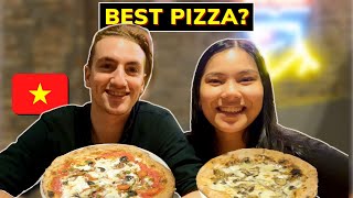 BEST PIZZA in SAIGON? Vietnam food vlog