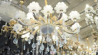 โคมระย้า 10 5หัว ราคา15900บาท ชุดสุดท้าย