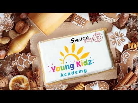 Santa is on his way. Merry Christmas from all of at YOUNG KIDZ ACADEMY.