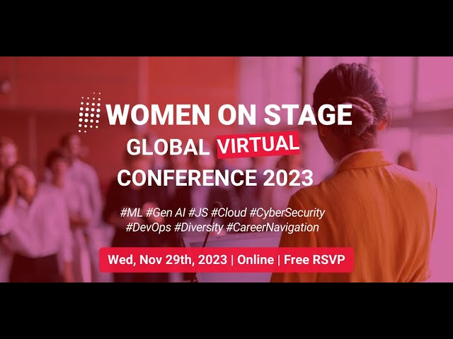 Women on Stage Conference KEYNOTE - Code Like a Girl: If You Can See It, You Can Be It - Moran Weber