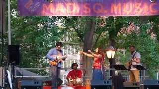 kiran ahluwalia live mustt mustt at madison sq park nyc