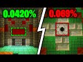 I Found Minecraft's Rarest Secret Rooms