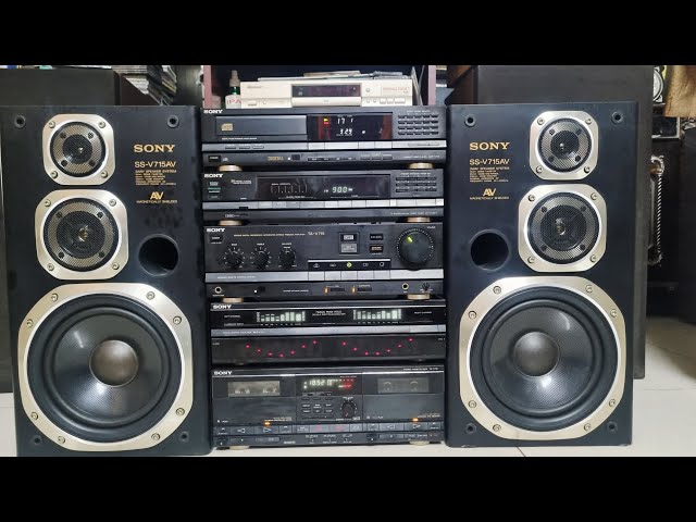 Sold)SONY Stereo Rack System TA-V715 Series/For Sale/Infinity
