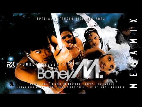 Boney M. - Megamix 2022 Videomix 70S Daddy Cool Ma Baker Sunny Rivers Of Babylon Rx