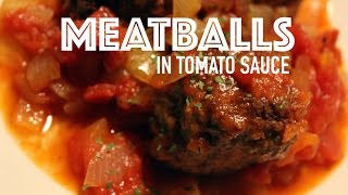 MEATBALLS \/ ALBÓNDIGAS IN TOMATO SAUCE RECIPE BY SPANISH COOKING