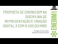 Proposta de ensino BIM na disciplina de Representação e Criação Digital 3 com o uso do Miro