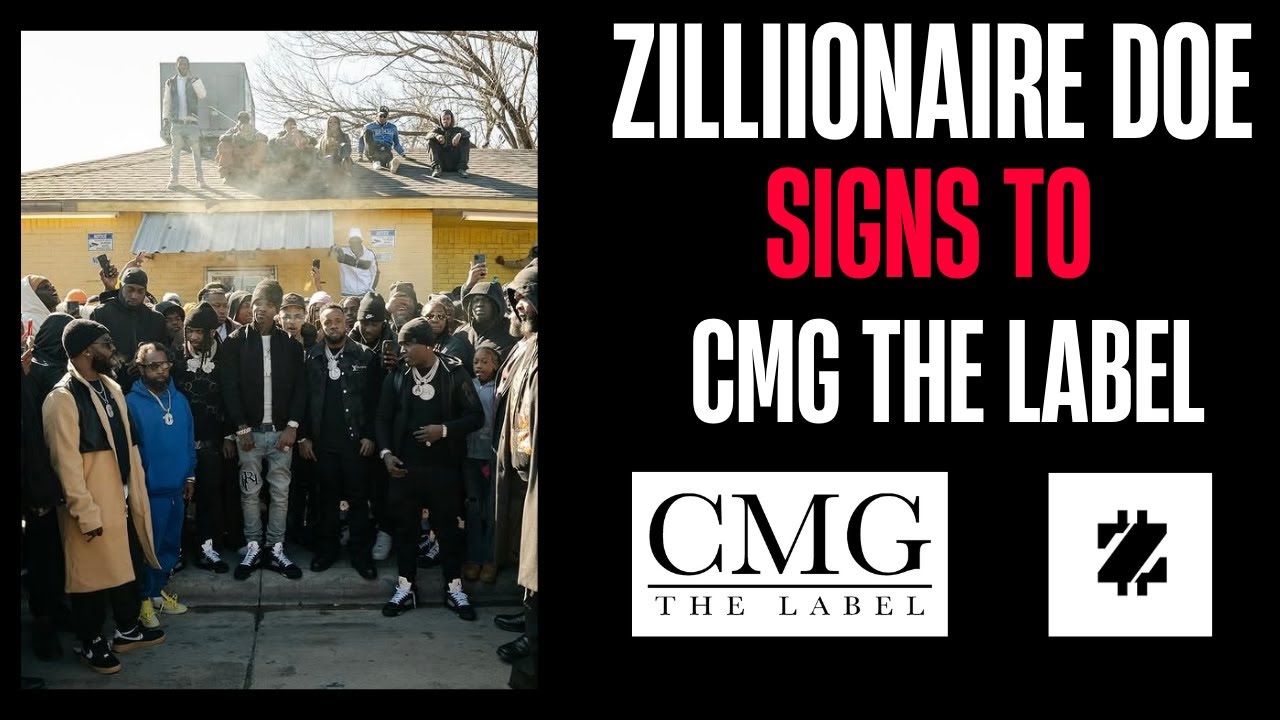 Zillionaire Doe Signs To CMG ! YO Gotti Pulls Up In His HOOD - YouTube