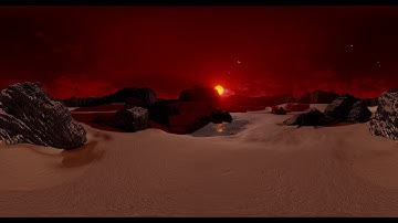 NASA VR: On the Surface of Planet TRAPPIST-1d (360 view)