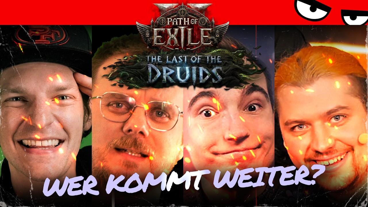 Etienne & Krogi vs. Maurice Weber & Leon (Bonjwa) | PATH OF EXILE 2 Druid-Rush