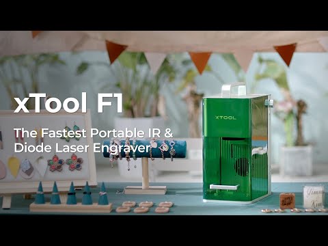 xTool F1: Fastest Portable Laser Engraver with IR + Diode Laser