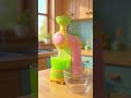 GREEN Kiwi Juice! 🥝💚 Colorful Juice Making #KidsFun #DIYKids