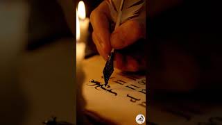 Ancient Ink Writing ASMR ✒️| Relaxing Quill Sounds on Parchment