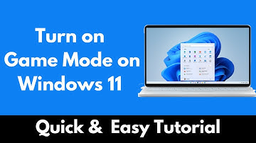 How to Turn on Game Mode on Windows 11