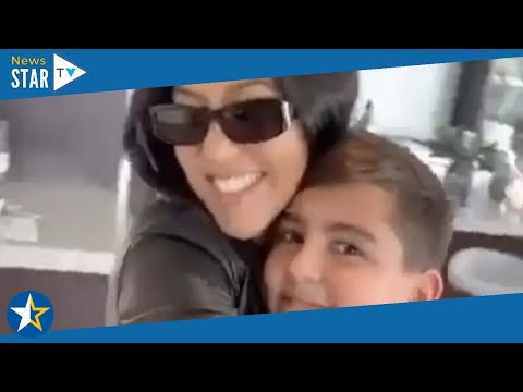 Kourtney Kardashian hits back at claims son Mason is on social media and slams imposter