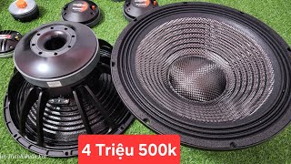 Bass Sub 50 Từ 220 Coil 100 18-Tbwcb Màng Carbon Giá Chỉ 4Tr500K Làm Show Nhạc Sống Loa Kéo Rất Ok