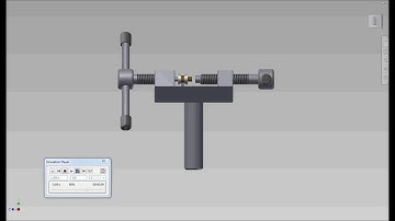 Disassemble/ assembly  chain tool for a bike  animation