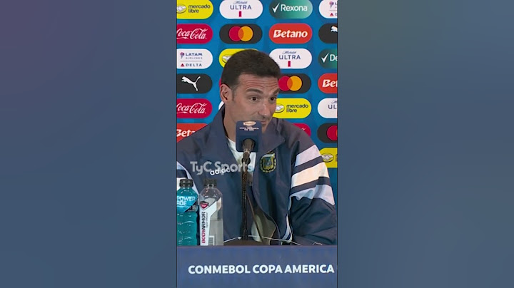 "NO ME CAUSA RISA" 😨 SCALONI TAJANTE CON LA PREGUNTA QUE LE HICIERON