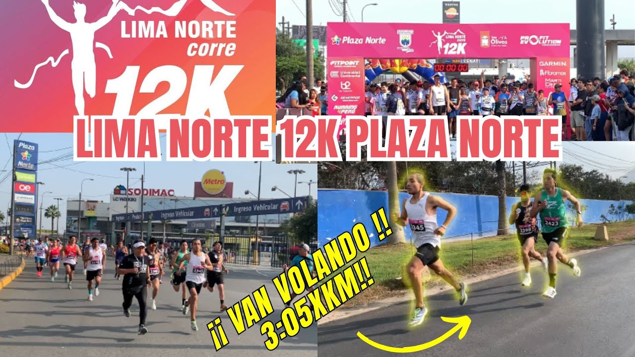 LIMA NORTE  CORRE 12K PLAZA NORTE | CELIO Y YOSHIMAR NO SE GUARDAN NADA Y SIGUEN A ANGELO.