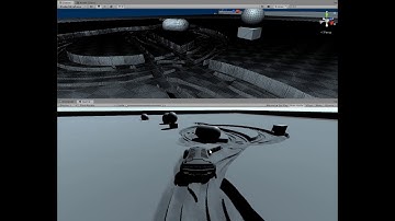 Snow Displacement shader - adjust splatmap with zbuffer camera below mesh