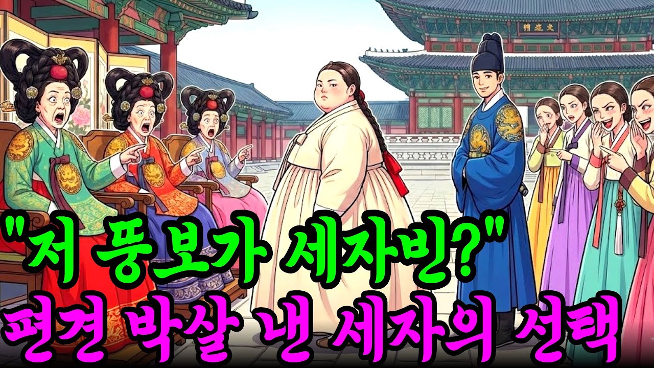 세자빈 간택장 뚱보라 조롱받던 그녀, 외모지상주의 편견 박살 낸 세자의 선택은? |야담|민담|사연극장