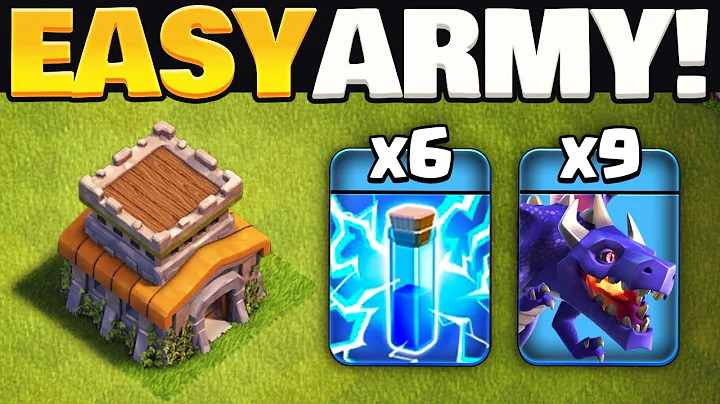 Easy TH8 Zap Dragons Attack Strategy Explained (Clash of Clans)