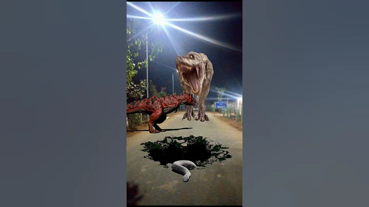 Big Anaconda vs dinosaur T-Rex fight scene#dinosaur​#anaconda​#jurassicworld​#shorts​#youtubeshorts​