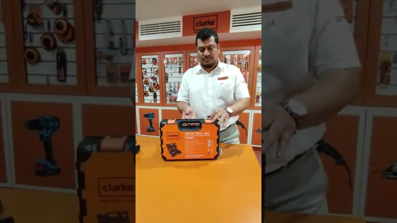 Clarke 19pcs Tool Set Product Video