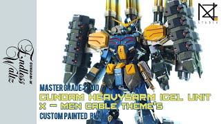 [Custom Painted Build] MG 1/100  Gundam Heavyarms Igel Unit Painted With X-Men Cable Theme's