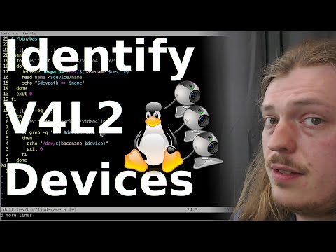 Видео: Identifying Video4Linux devices - Bash Playground
