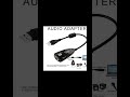 Small device, big solution 🎧USB sound card for easy audio connection.#flipkart