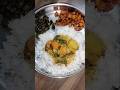 Today Lunch ##shortsfeed #food #lunch #viralvideo #lunchbox #tamil #sambar #potatofry #poriyal
