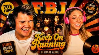 First Time Reaction to F.B.I - Keep On Running (Official Audio) | THE WOLF HUNTERZ Jon and Dolly