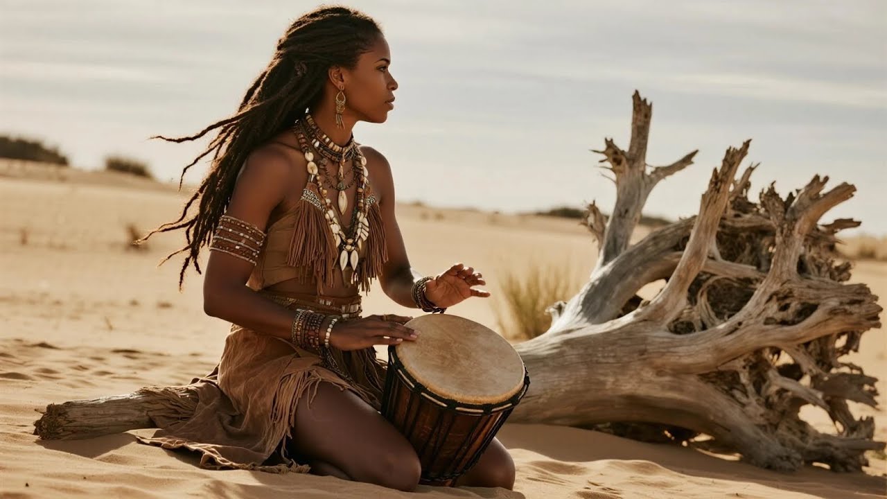 DEEP SHAMANIC FREQUENCIES | 432 Hz & 528 Hz HEALING MUSIC | TRIBAL DRUM MEDITATION