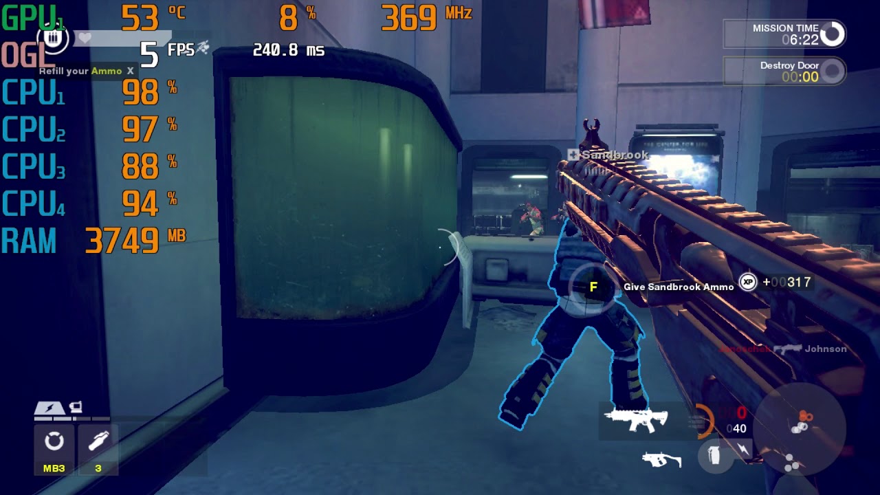 AMD A12-9720p \ Radeon R7 \ Brink Benchmark @720p \ low settings \ 16GB dc* ram