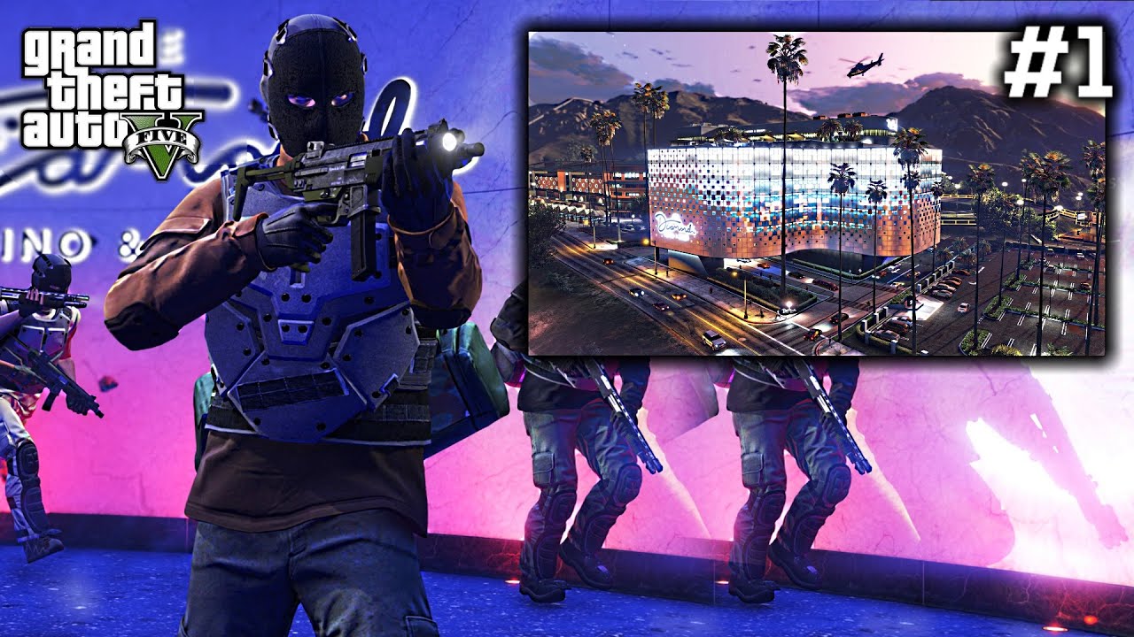 WIJ GAAN EEN CASINO OVERVALLEN! - GTA 5 The Diamond Casino Heist #1 (Nederlands)