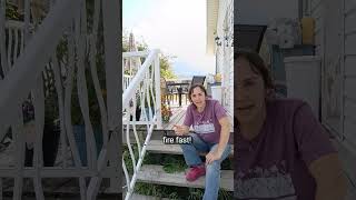 Dangerous Deck Remodel - Fire Smart Landscaping