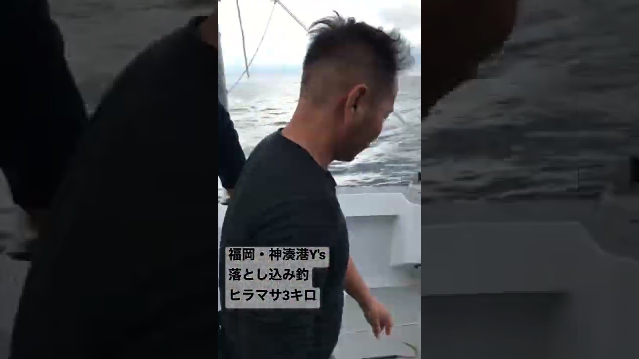 青物の反応が凄くて落とし込み釣に挑戦 一投目でヒラマサhit 引きを楽しみました Youtube