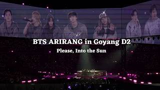 260411 Please, Into the Sun — BTS ARIRANG World Tour in Goyang Day 2 [4K]