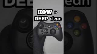 How to DEEP clean a NASTY XBOX360 controller #restoration