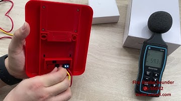 Testing of Fire Strobe Sounder AS SSG02