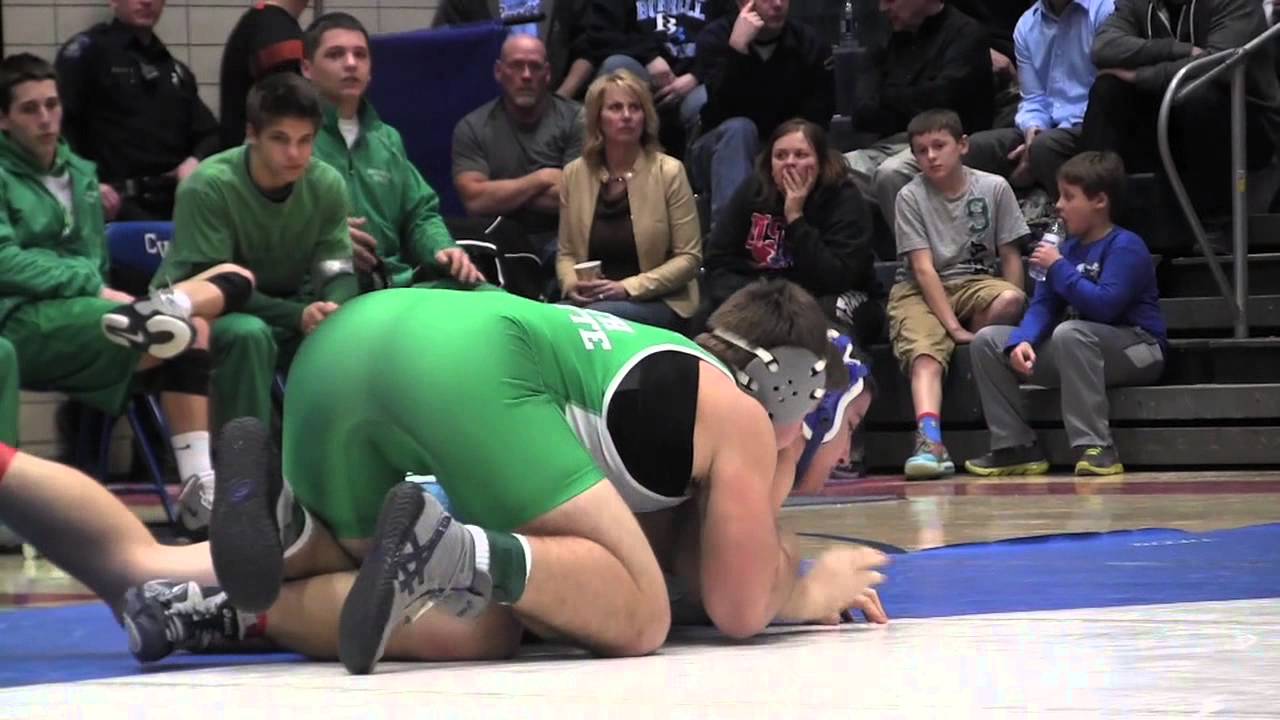 Wrestling Burrell vs. South Fayette, AA Championship 2/1/14 YouTube