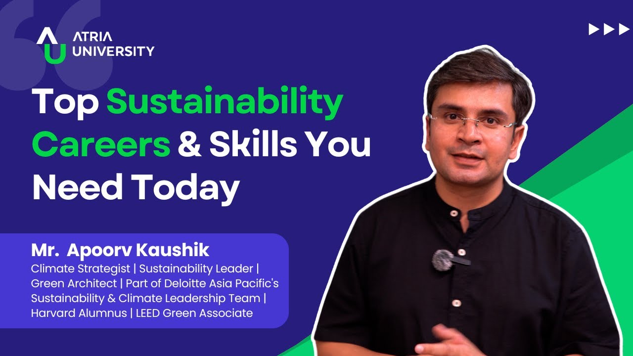 Top Climate Career Advice from Deloitte's Sustainability Leader | Atria University