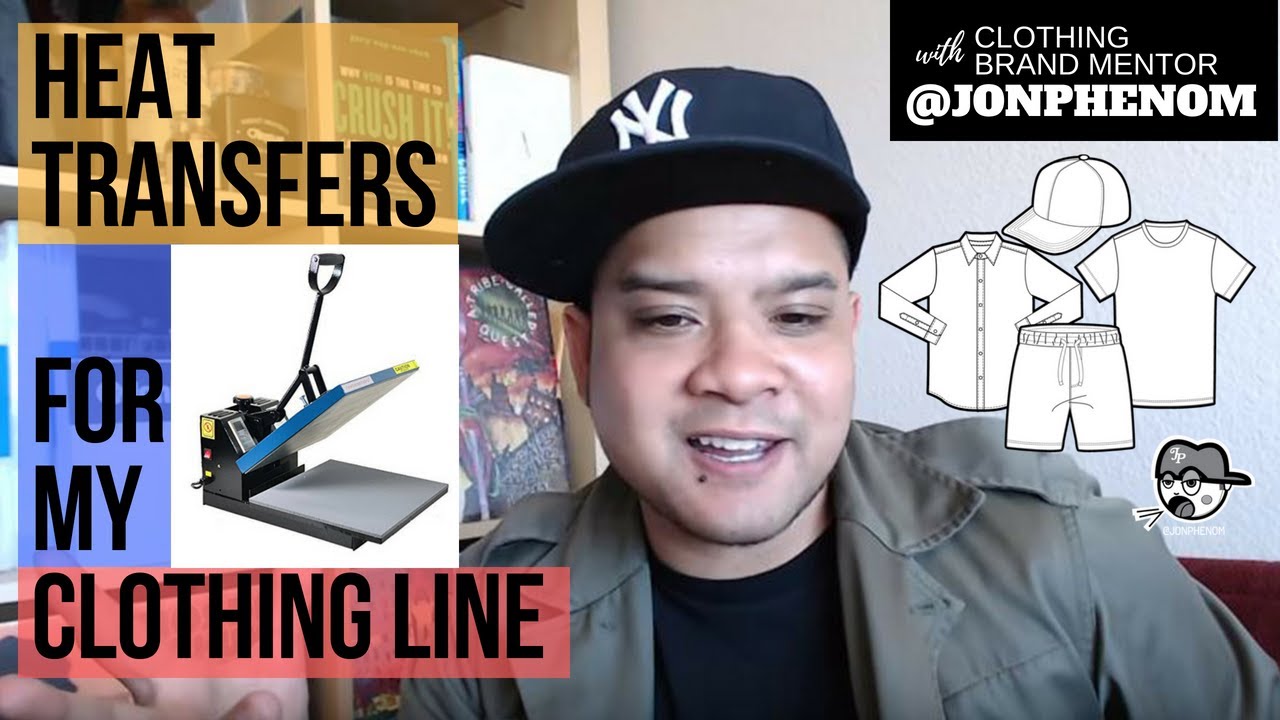 HEAT TRANSFERS FOR MY CLOTHING LINE YouTube