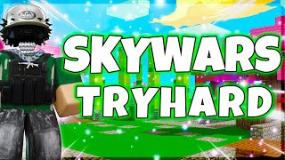 TRYHARD Skywars GAMEPLAY! ⚔| Roblox Bedwars Gameplay