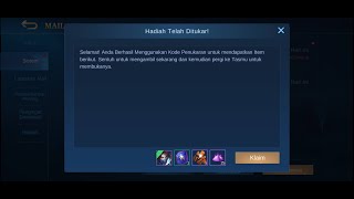 CODE REDEEM MOBILE LEGENDS BANG BANG screenshot 5